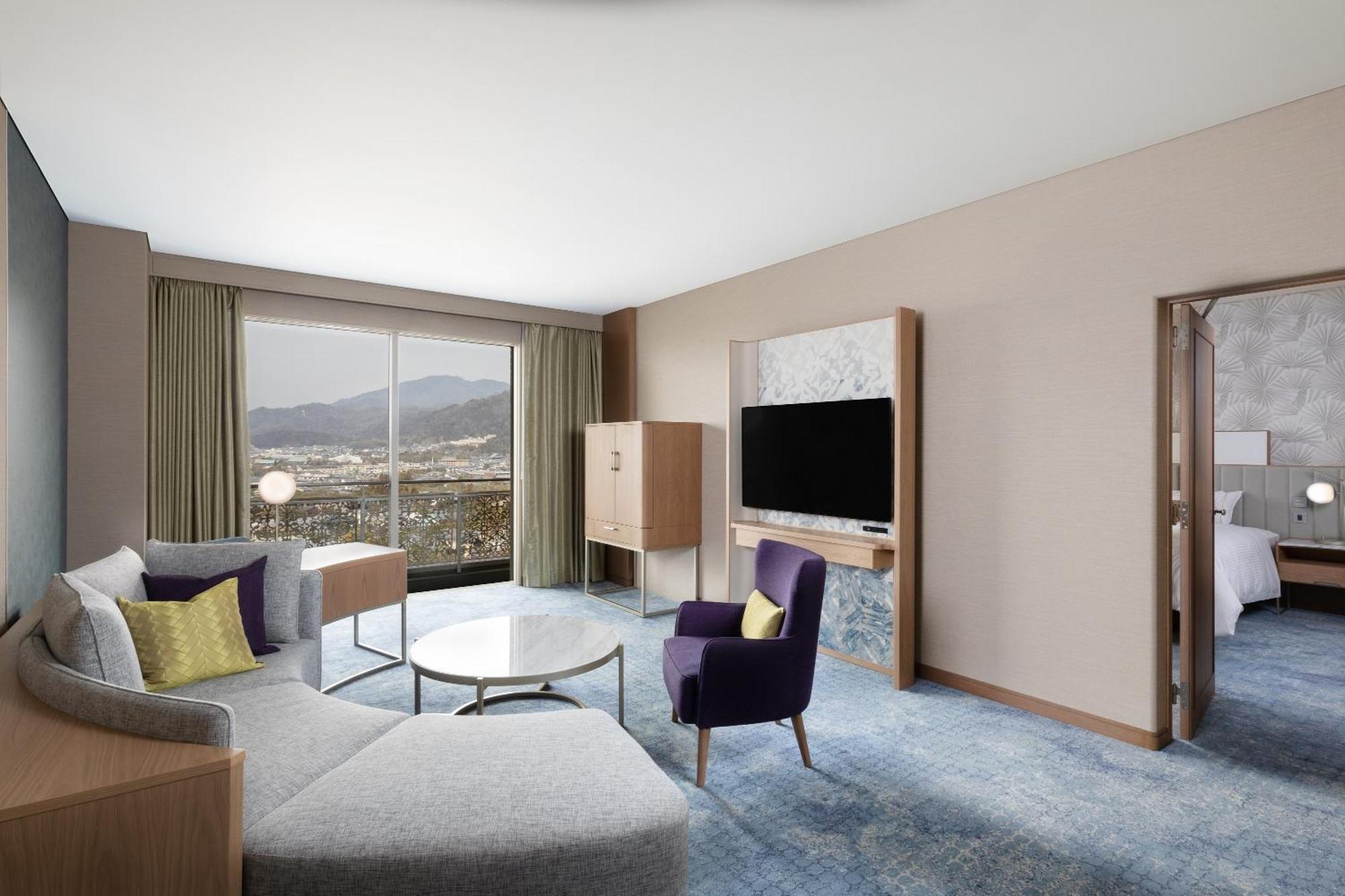 The Westin Miyako Kyoto Hotell Exteriör bild